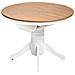 Tavolo Da Pranzo Estensibile Akron Frassino Chiaro 106/150 Cm 106 Cm Legno - Foto miniatura 3