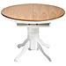 Tavolo Da Pranzo Estensibile Akron Frassino Chiaro 106/150 Cm 106 Cm Legno - Foto miniatura 4