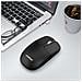 Mouse Wireless 2.4g + Bluetooth Dual Mode, Click Silenzioso, Rotella Di Scorrimento In Metallo Black - Foto miniatura 4