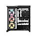 4500X LX-R RGB Tempered Glass Mid-Tower, Black Midi Tower Nero - Foto miniatura 2