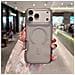 Custodia Magnetica Effetto Pelle Compatibile Con Iphone 17 Pro - Sottile, Traslucida, Ricarica Wireless Magsafe, Antiurto - Foto miniatura 2