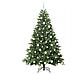 Albero di Natale artificiale con 300 LED Verde 180 cm PE e PVC - Foto miniatura 3