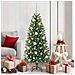 Set di Palle di Natale con 150 LED 61 pcs Bianco Plastica - Foto miniatura 2