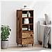Credenza Legno vecchio 40 x 36 x 110 cm Legno multistrato - Foto miniatura 4