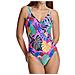 Costume Da Bagno Scollo A V W250771 Donna - Foto miniatura 2