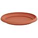 Vassoio Rotondo per Fiori 24 pcs Rosso Mattone Ø 21,5 x 2,5 cm - Foto miniatura 5