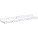 Scaffale da parete 2 pcs Marmo Bianco 40 x 9 x 3 cm - Foto miniatura 6