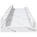 Scaffale da parete 2 pcs Marmo Bianco 40 x 9 x 3 cm - Foto miniatura 8