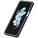 Cover per Galaxy Z Flip4 5G - Silicone, Verde, Con Anillo - Foto miniatura 3