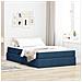 Letto con contenitore e materasso Blu 120 x 190 cm Poliestere - Foto miniatura 2