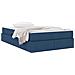 Letto con contenitore e materasso Blu 120 x 190 cm Poliestere - Foto miniatura 3
