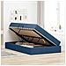 Letto con contenitore e materasso Blu 120 x 190 cm Poliestere - Foto miniatura 4
