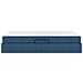 Letto con contenitore e materasso Blu 120 x 190 cm Poliestere - Foto miniatura 9