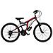 Bici Da Bambino Mtb Full Suspension Mountain Bike Cl24 Misura 24 Cambio 18v Colorado Doppia Ammortizzata - 38 Nero Rosso Opaco - Foto miniatura 1