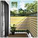 Schermo da balcone Giallo e Bianco 120 x 200 cm - Foto miniatura 2