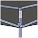 Tenda Party Antracite 200 x 200 x 315 cm Tessuto Oxford - Foto miniatura 4