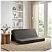 Divano Letto Pieghevole 200 x 67 x 45 cm Grigio Scuro - Foto miniatura 2