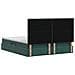 Letto con contenitore e materasso Verde Scuro 140 x 200 cm - Foto miniatura 9