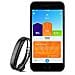 UP2 Bracciale Nero con cinturino leggero per Attività fisica e Sonno Bluetooth - Foto miniatura 2