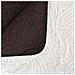 Copriletto Double-face Trapuntato 170x210 Cm Crema E Marrone - Foto miniatura 2