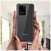 Cover Samsung Galaxy S20 Ultra Silicone Fronte Retro Trasparente - Foto miniatura 2