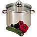 Catering In Acciaio Inox + Coperchio In Vetro - 30 Cm - Foto miniatura 2