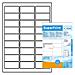 Labels white removable 63,5x29,6 SuperPrint 675 pcs. , Bianco, Labels / pack - 675 pcs. Sheets / pack - 25 pcs. , 63, 5 x 29, 6mm, A4 sheets, Removable - Foto miniatura 3