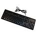Tastiera Cablato DJ491  per PC/server (Layout QWERTY) Colore Nero - Foto miniatura 1