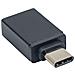 AK-AD-54 cavo di interfaccia e adattatore USB type A USB type C Nero - Foto miniatura 2