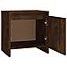 Comodino Rovere Fumo 45x34x44,5 cm in Truciolato - Foto miniatura 6