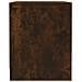 Comodino Rovere Fumo 45x34x44,5 cm in Truciolato - Foto miniatura 8
