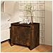 Comodino Rovere Fumo 45x34x44,5 cm in Truciolato - Foto miniatura 1