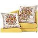 Federa Cuscino Arredo Casa Fodera Tessuto Cinigliato Floreale Sunlight Girasoli 50x50 Sunlight - Foto miniatura 1