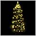 Albero di Natale a Spirale con Vaso e LED Verde 180 cm PVC - Foto miniatura 3