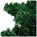 Albero di Natale a Spirale con Vaso e LED Verde 180 cm PVC - Foto miniatura 6