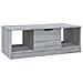 Tavolino Da Salotto Grigio Sonoma 102x50x36cm Legno Multistrato - Foto miniatura 2