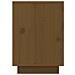 Comodini 2 Pz Miele 50x34x50 Cm In Legno Massello Di Pino - Foto miniatura 11