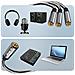 Adattatore Splitter Audio Da Jack 3,5 Mm Femmina A 3x 3,5 Mm Femmina - Foto miniatura 5