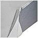 Pouf Antonella, Pouf Da Salotto, 100% Made In Italy, Poltroncina Relax In Tessuto Imbottito, Cm 100x70h43, Grigio - Foto miniatura 4