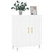 Credenza Bianca 69,5x34x90 cm in Legno Multistrato - Foto miniatura 3