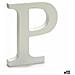 Lettera P Legno Bianco (1,8 X 21 X 17 Cm) (12 Unità) - Foto miniatura 1