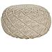 Pouf Macramè Berkane Cotone Beige - Foto miniatura 7