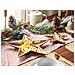 Set Di 2 Vassoi Decorativi Metallo Oro Banten - Foto miniatura 1