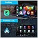 Autoradio Per Opel Meriva Corsa Zafira Vivaro Antara Tigra 7 Pollici Car Radio Con Carplay Android Auto Gps Bt Fm Rds Android 2 Din Radio 2gb+64gb (nero Lucido) - Foto miniatura 2
