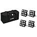 Set 4x Led Party Panel Rgb+uv + Soft-bag (20000962) - Foto miniatura 1