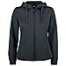 Basic Active Hoody Full Zip Lady Nero Xxl - Foto miniatura 1