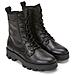 Black Casual Closed Booties Stivaletti Pelle Scarpe Donna Nero Eu 36, 207-16276301-105 990 - Foto miniatura 2
