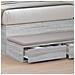 Cassetti per Letto Grigio Sonoma 75x36,5x16,5 cm in Legno Ingegnerizzato di - Foto miniatura 4