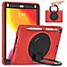 Custodia Per Ipad 9/8/7 10.2"" Con Supporto E Alloggiamento Per Stilo Rosso - Foto miniatura 1