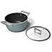 Casseruola Verde Smeraldo Opaco 24 Cm + Coperchio - Csf2412egm - Foto miniatura 8